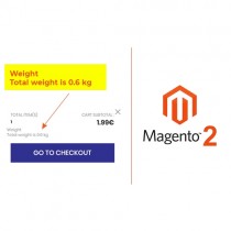 Minicart Weight Magento 2